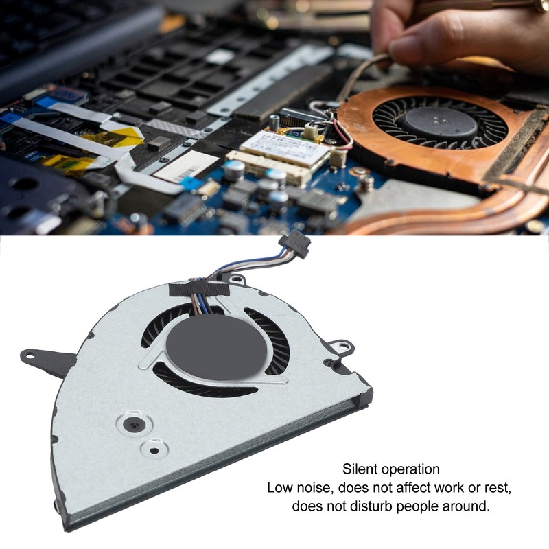 Laptop CPU Cooling Fan 4 Pin Laptop Cooling Fan Replacement