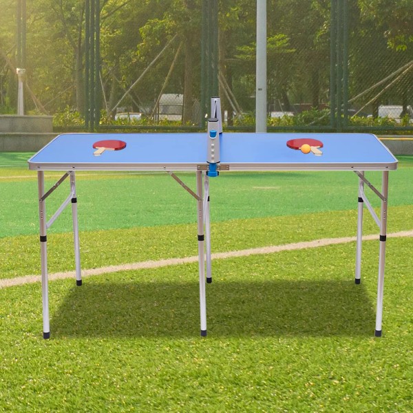 Unbranded Ping Pong Table Foldable Table Tennis Table Outdoor with