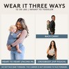 Baby Tula Lite Ripstop Nylon Compact Baby Carrier, Lightweight &