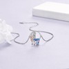 YAFEINI Mermaid Ankle Sterling Silver Mermaid Gifts Adjustable Anklet Jewellery