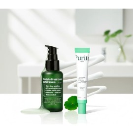 Kit Centella: Sérum Facial Calmante 60ml + Eye Cream Unscented Mixta Día/noche 30ml