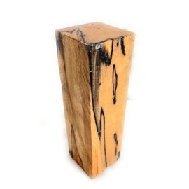 Exotic Black and White Ebony Wood 2"x2"x6" Woodworking Craft Lumber Knife Scales Pool Cues Door Knobs DIY Hobby Craft Projects