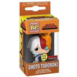Funko POP! Key Chain: My Hero Academia - Todoroki (GITD) Pocket Pop (AAA Anime Exclusive)