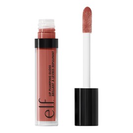 e.l.f. Cosmetics Lip Plumping Gloss, Volumizing and Hydrating, Mocha Twist, 0.09 Ounce ., Mocha Twist, 0.1 Fl Ounce