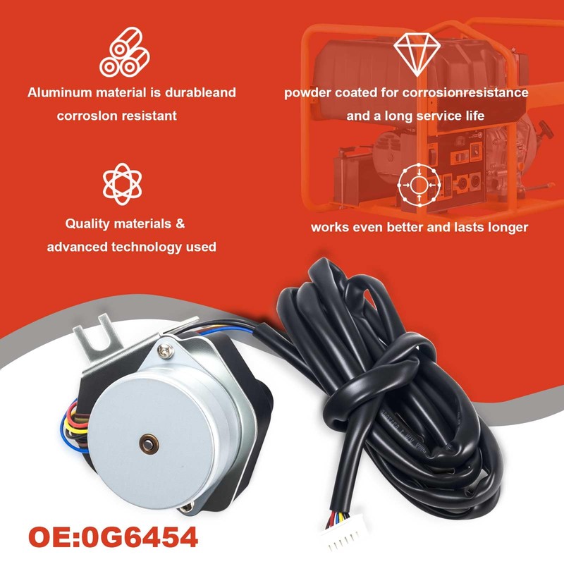 0G6454 Stepper Motor Assembly Compatible with Generac Guardian GT990 Portable