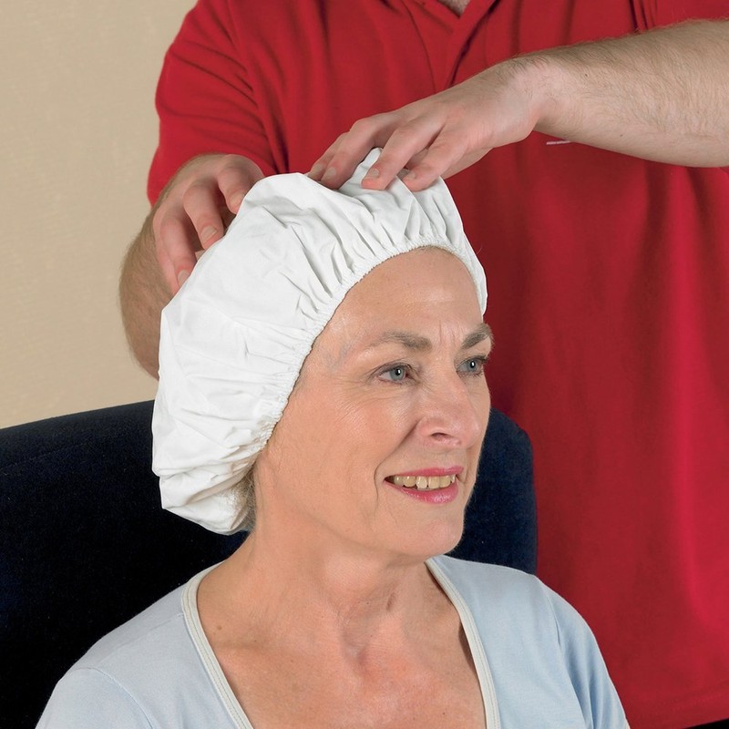 NRS Healthcare Nilaqua Shower Cap, Waterless, No Rinse, Shampoo Cap