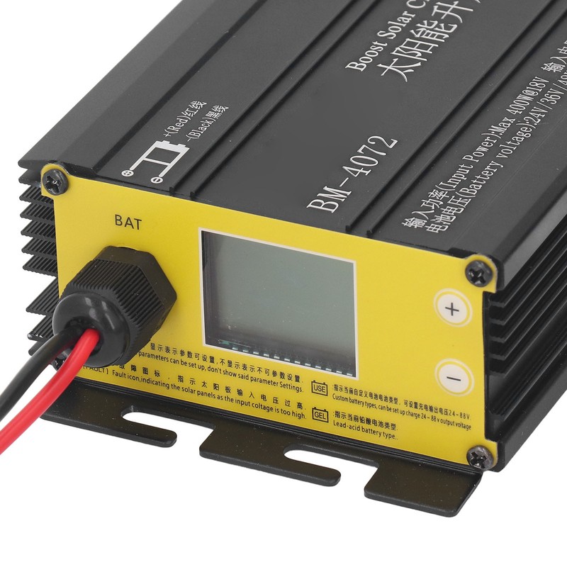 MPPT Solar Boost Controller Solar Panel Charge Regulator for 24V