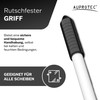 AUPROTEC Ice Scraper, Telescopic, Ultra-Light, with Brass Blade, Pink Blue,