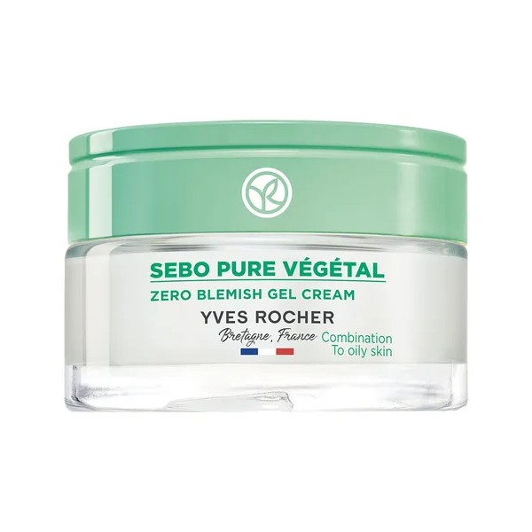 Yves Rocher Crema Facial Matificante Sebo Pure Végétal 50ml