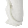 Deco 79 Polystone Dog Decorative Sculpture Sitting Home Decor Statue