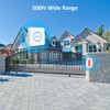 AMHEY Motion Sensor Door Chime, Wireless Motion Detector Alarm Indoor,