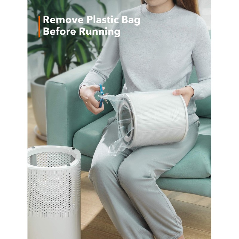 Air Purifier Replacement for AP005, 3-in-1 H13 HEPA Filter Compatable