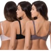 Curve Muse Plus-Size Wire-Free / Wireless Unlined Comfort Bras 46C
