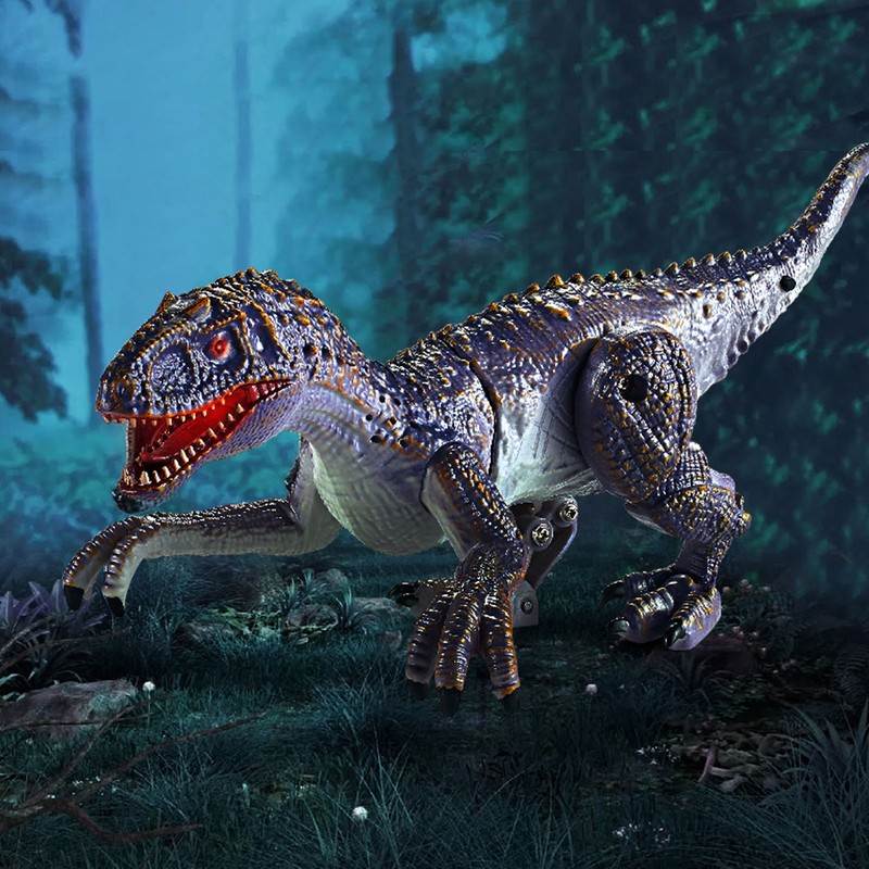 Remote Control Dinosaur Model 2.4G Realistic Walking Roaring Educational RC
