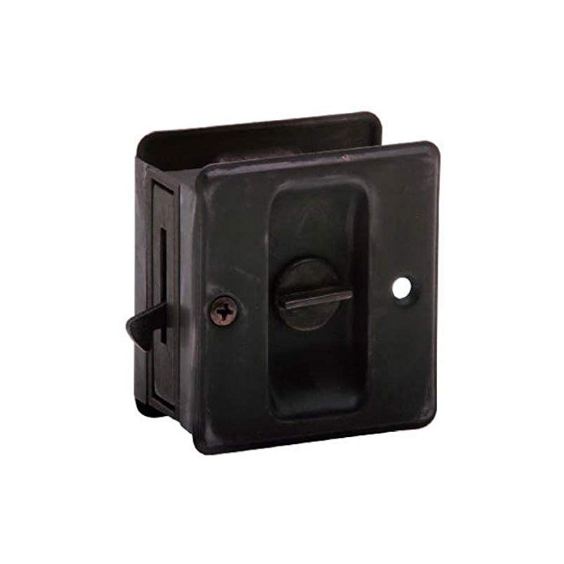 Schlage 991 1-3/4" x 2-1/4" Privacy Pocket Artisan Sliding Door