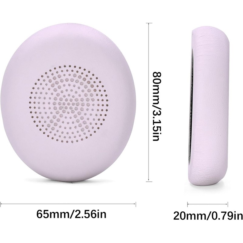 Almohadillas de piel proteica RUINBNC para Evolve2 65 – 45h