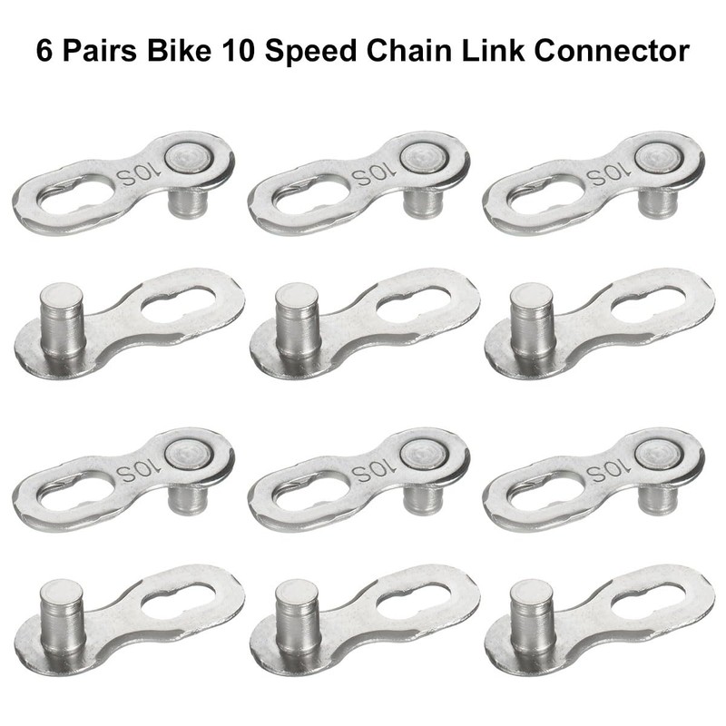 Bicycle Chain Link 10 Compartments, Steel Bicycle Chain Clasp Links,
