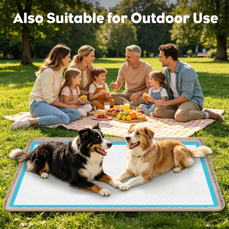 Lanstics 50" x35" Pee Pad Holder for Dog Puppy Pad