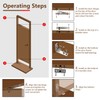 Heavy Duty Stainless Steel Wood Door Pivot Hinges, 180 Degree
