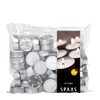 Ivyline S0355000000 39 x 13.5 mm Tealights, Bag of 50,White