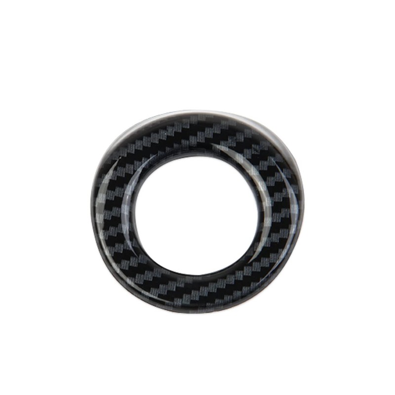 Carbon Fiber Engine Start Push Button Cover Trim for GMC