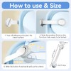 SAFELON 6 PCS Child Safety Locks, Cupboards Straps Locks, Baby