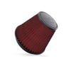 K&N High-Flow Original Lifetime Universal Clamp-On Air Filter: High Performance,