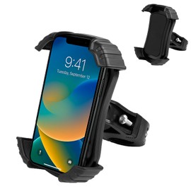 Archy Base Soporte para Celular Moto Bici Rotacion 360 Porta Celular Bicicleta Motocicleta Firme Anti Vibracion Universal Manillar Manubrio Carriola (YX19)