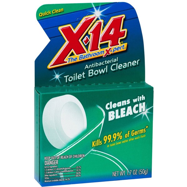 X-14 269070 Automatic Toilet Bowl Cleaner, 1.7 OZ (pack of 12)