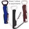Corkscrew - Stainless Steel Bottle Opener Set + Pourer Cap
