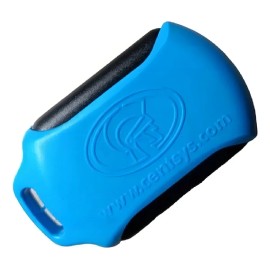 Kit 2 Controles Remotos Centurion Nova 2 Canales 433.93mhz Color Negro/azul