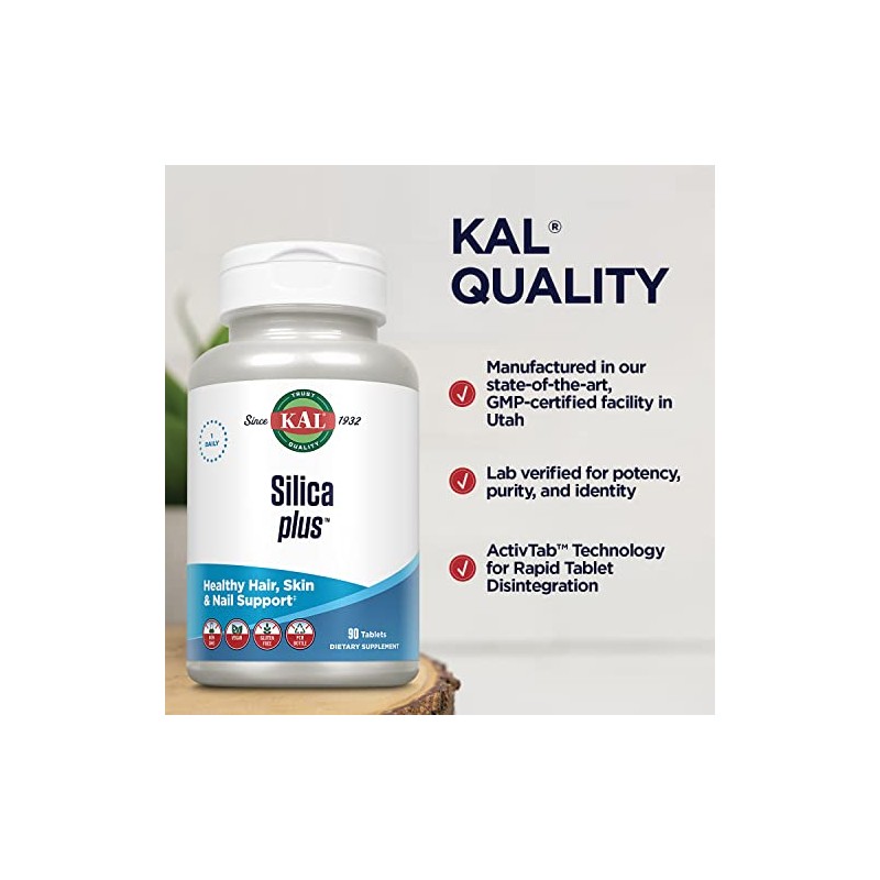 Kal Silica Plus Tabletas, 90 unidades