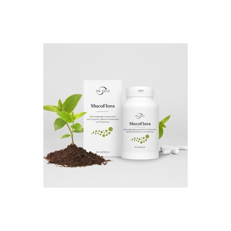 Dr. Selz Muco Flora capsules intestinal building preparation with 14