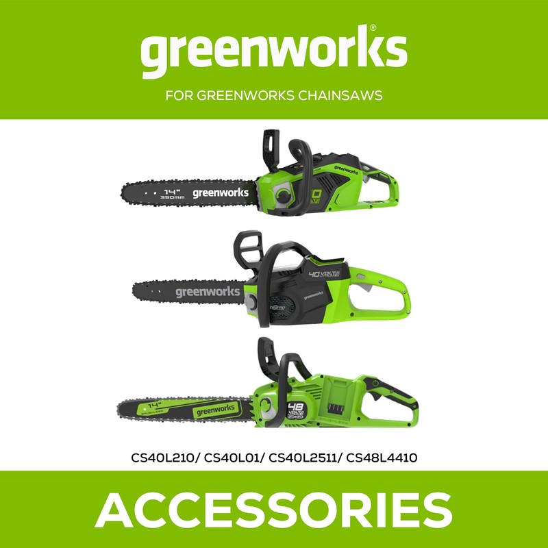 Greenworks(グリーンワークス) 36cm(14インチ) チェーンソー用交換チェーン 2906802