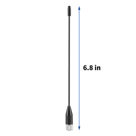 Omnidirectional Whip Replacement Antenna for Shure UR1/UR1M Bodypack Transmitters, UR5 Portable Receiver, P9R/P9RA/P10R Bodypack Receivers, 470 to 530Mhz, Eifagur