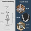 bahamut Egyptian Ankh Cross Pendant Necklace with Eye of Horus,