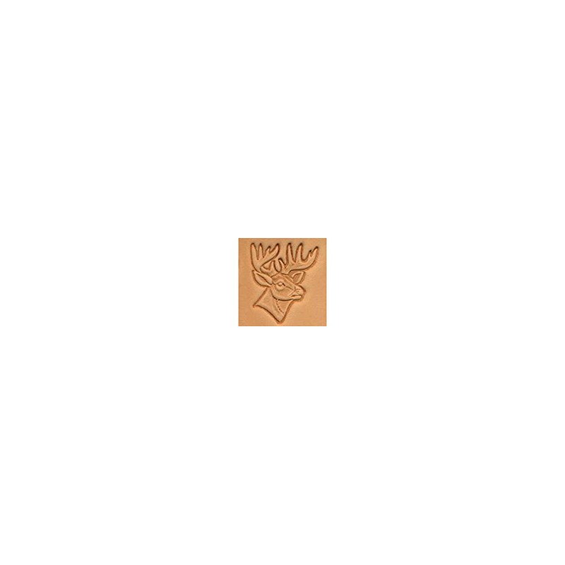 Tandy Leather Deer Head Craftool� 3-D Stamp 88341-00