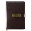 Qefuna Diary with Lock, A5 PU Leather Diary with Code