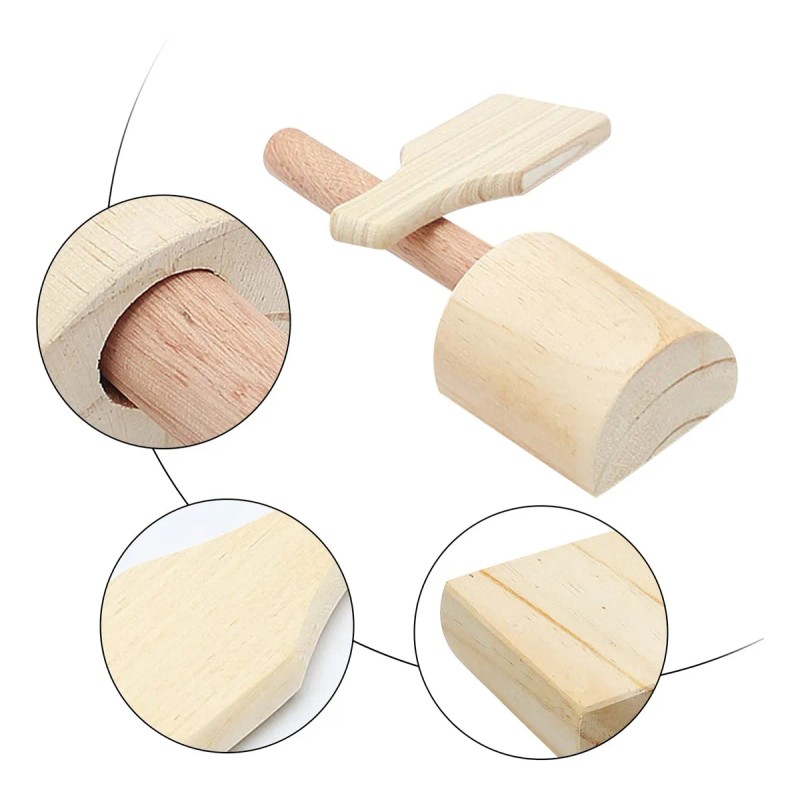 Palas De Arcilla De Madera Paletas De Arcilla De Madera