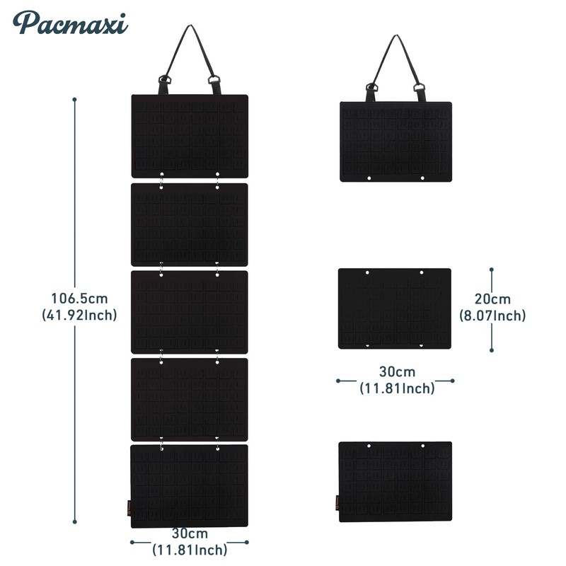Hanging Enamel Lapel Pin Display Panels Organizer With 5 Loose-leaf