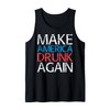Make America Drunk Again Shirt Men Women Fourth of July