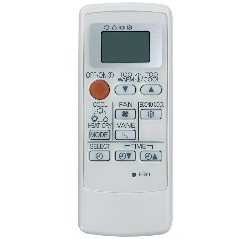 XINJISHIMIN Replacement Remote Control for Mitsubishi Electric Air Conditioner MSZ-WR18NA-U2