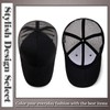ONE LIMITATION CP053 Mesh Cap, Solid Color, Sports, Running, Lightweight,