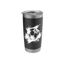Soccer Ball Streetart Stainless Steel Insulated Tumbler