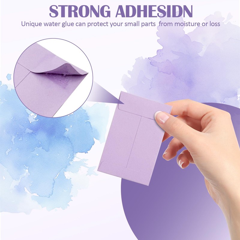 Coin Envelopes, 500 Pack Seed Envelopes & Mini Parts Small