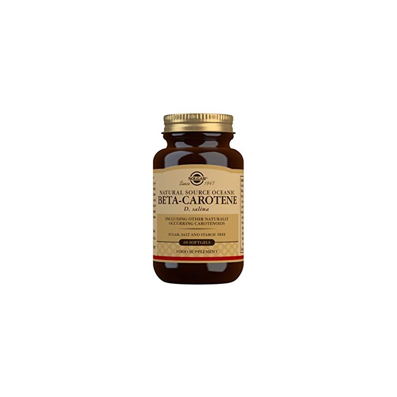 Solgar Natural Source Oceanic Beta Carotene Softgels - Pack of