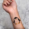 4 x 'Cute Penguin Chick' Temporary Tattoos - Water Resistant,