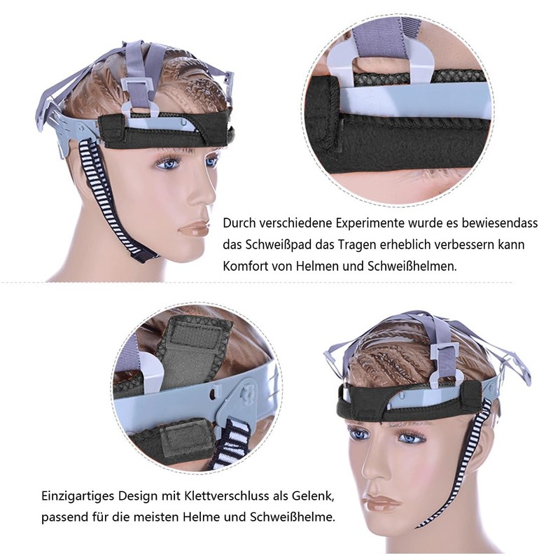 8 Pack Welding Helmet Sweatband, Helmet Sweatband, Air Cushion Sweatband
