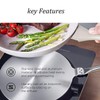 9.45inch Stainless Steel Coffee Milk Cookware Simmer Ring Induction adapter