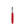 Zwilling Messer Twin Grip mit Sparschäler, Edelstahl, Silber/Rot, 38 x